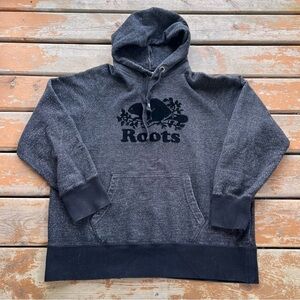 Roots Black Pepper Pullover Hoodie - Size XL